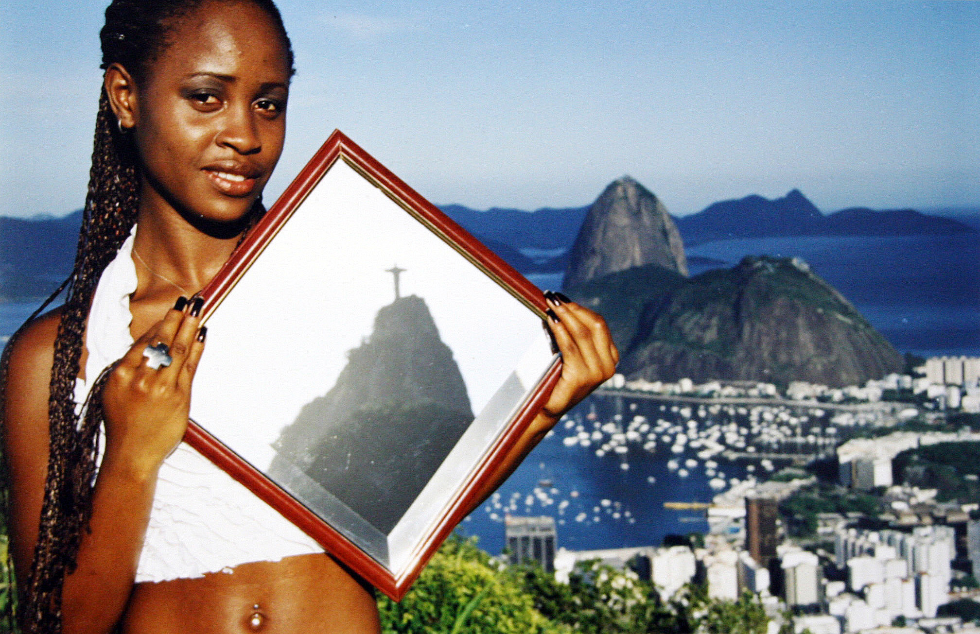 Fotojornalismo. Rio de Janeiro. Mirante Dona Marta. Botafogo. Heliponto. Pão de Açúcar. Cristo Redentor. Ponto Turístico.