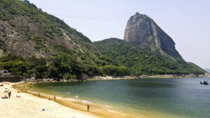 Paisagem. Ponto Turístico. Rio de Janeiro. Praia da Urca. Urca. Praia. Pão de Açúcar.