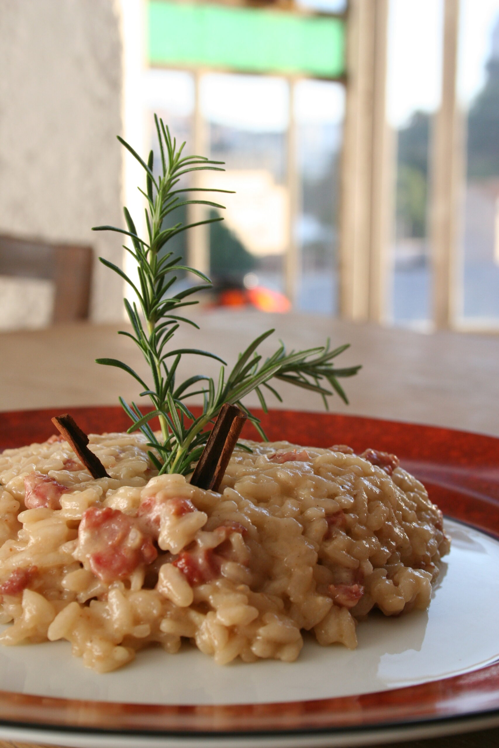 Gastronomia. Restaurante. Prato principal. Food. Comida. Chef. Chefe de Cozinha. Sabor. Risoto. Calabresa.