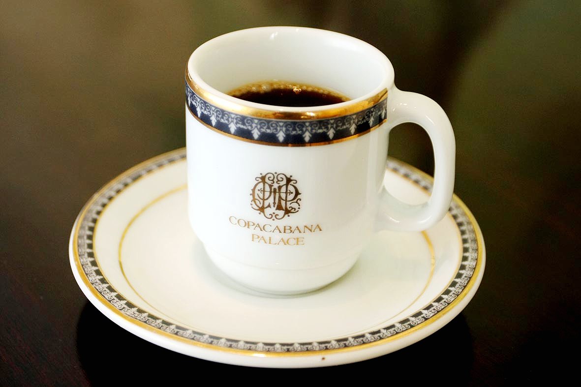 Gastronomia. Café. Bebida. Copacabana Palace.